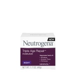 Neutrogena Triple Age Repair Anti-Aging Night Cream with Vitamin C; Fights Wrinkles & Evens Tone, Firming Anti-Wrinkle Face & Neck Cream; Glycerin & Shea Butter, 1.7 oz - Image 8