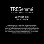 TRESemmé Conditioner Moisture Rich 3 Count for Dry Hair Professional Quality Salon-Healthy Look and Shine Moisture Rich Formulated with Vitamin E and Biotin 28 oz - Image 2