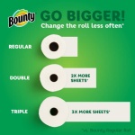 Bounty Select-A-Size Paper Towels, White, 2 Double Rolls = 4 Regular Rolls , 64 Count (Pack of 2) - Image 11