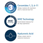 CeraVe Moisturizing Cream | Body and Face Moisturizer for Dry Skin | Body Cream with Hyaluronic Acid and Ceramides | Hydrating Moisturizer | Fragrance Free Non-Comedogenic | 19 Ounce - Image 14
