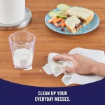 Sparkle Tear-A-Square Paper Towels, 2 Double Rolls = 4 Regular Rolls, Customizable Sheet Size Paper Towel - Image 4