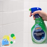 Scrubbing Bubbles Mega Shower Foamer Spray, Multi-Surface Bathroom and Tile Cleaner Grime Fighter, Removes 100% Soap Scum, Rainshower Scent, 32 oz - Image 4