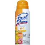 Lysol Neutraair Disinfectant Spray, 2 In 1: Eliminates Odors and Disinfects, Tropical Breeze, 10 Fl. Oz