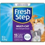 Fresh Step Advanced Multi Cat Clumping Litter with Febreze Freshness, Fresh Step Clumping Cat Litter Extra Strength Formula, 37 lbs. (2 x 18.5 lb. Box) - Image 2