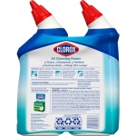 Clorox Toilet Bowl Cleaner, Clinging Bleach Gel, Ocean Mist - 24 Ounces, Pack of 2 - Image 4