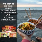 MAMA Ramen Variety 15 Pack, Free Snacks Included, Shrimp Tom Yum, Shrimp Creamy Tom Yum, Duck, Pork (Mama Party Time 15 packs Mix) Student Care Package - Image 3