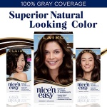 Clairol Nice'n Easy Permanent Hair Dye, 6A Light Ash Brown Hair Color, Pack of 1 - Image 4