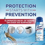 Lysol Neutraair Disinfectant Spray, 2 In 1: Eliminates Odors and Disinfects, Air Freshener & Disinfecting Spray, Driftwood Waters, 10 Fl Oz. - Image 3