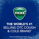 Vicks VapoCOOL Max Strength Sore Throat Drops, Fast Relief, Soothes Pain from Cough, Menthol, Winterfrost - 225ct - Image 3