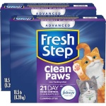 Fresh Step Clean Paws Cat Litter with Febreze Freshness, Advanced Multi Cat Low Tracking Clumping Litter, 37 lbs. (2 x 18.5 lb. Box) - Image 3