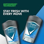Degree Men Antiperspirant Deodorant Clean 72-Hour Sweat & Odor Protection Prescription-Strength Antiperspirant For Men with MotionSense Technology 1.7 oz - Image 5