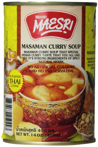 MaeSri Masaman Curry Soup, 14 Ounce (Pack of 12)