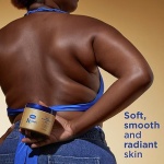 Vaseline Radiant X Deep Nourishment Body Cream 100% Pure Shea Butter, Coconut Oil, Vitamin C, & Peptides 10 oz - Image 4