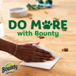 Bounty Quick-Size Paper Towels, White, 12 Family Triple Rolls = 36 Regular Rolls - Image 3