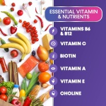 Multivitamin Gummies for Adults, Daily Gummy Vitamin for Women & Men, Extra Strength Immune Health Support Supplement with Vitamins A, C, D, E, B-6, B-12, Zinc and More - Non-GMO, Berry - 120 Gummies - Image 8