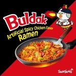 Samyang Buldak Korean Hot Spicy Chicken Stir-Fried Ramyun Noodles 4.94 oz (Pack of 5) - Image 3