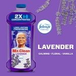 Mr. Clean 2X Concentrated Multi Surface Cleaner with Febreze Lavender Scent, All Purpose Cleaner, 41 fl oz - Image 4