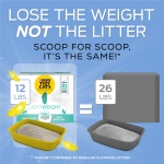 Purina Tidy Cats Lightweight Free and Clean Unscented, Multi-Cat, Clumping, 99.9 Percent Dust Free Cat Litter - 12 lb. Box - Image 8