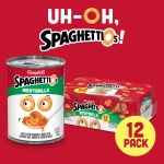 SpaghettiOs Canned Pasta with Meatballs, Healthy Snack for Kids and Adults, 15.6 OZ Can (Pack of 12) - Image 8