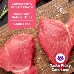 Wellness Complete Health Grilled, Adult Wet Cat Food, Natural, Protein-Rich, Grain-Free, Canned, 3 Ounce, 12 Pack, (Tuna, Mackerel & Shrimp Entrée Recipe) - Image 7