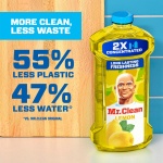 Mr. Clean 2X Concentrated Multi Surface Cleaner with Lemon Scent, All Purpose Cleaner, 41 fl oz - Image 2